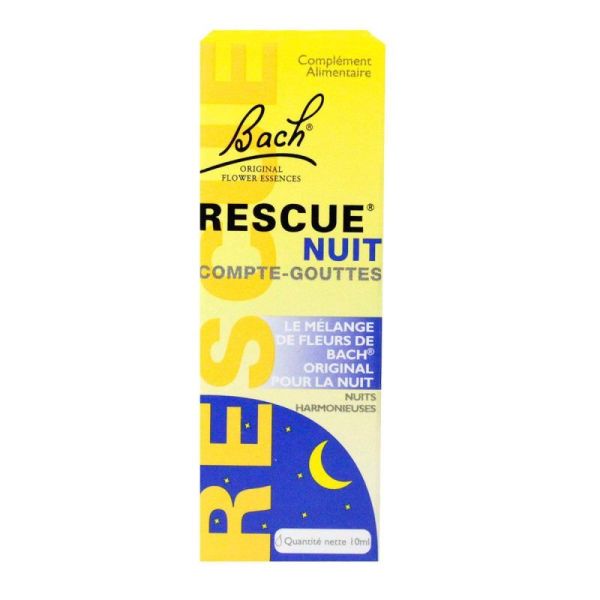 Rescue Nuit Flacon Compte-gouttes 10ml