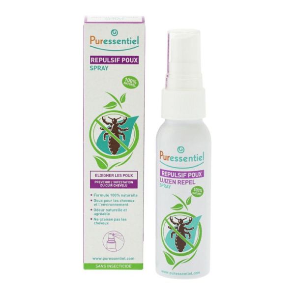 Spray Répulsif Anti-poux 75ml