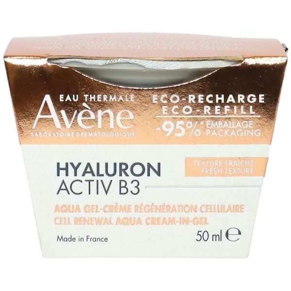 Avene Hyaluron Activ B3 Aqua Gel Crème Recharge 50ml