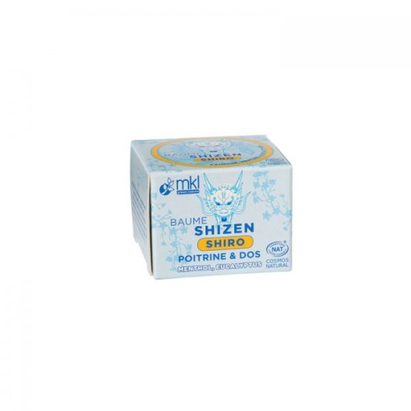 MKL Baume Shizen Shiro Camphre Menthol Eucalyptus Pot 15 ml