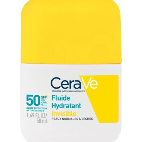 Cerave Solaire Spf50 Flde Invis Hydrat T/50Ml
