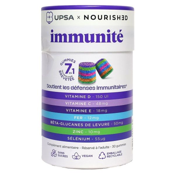 Upsa Gummies Immunité Boite 30 Gummies