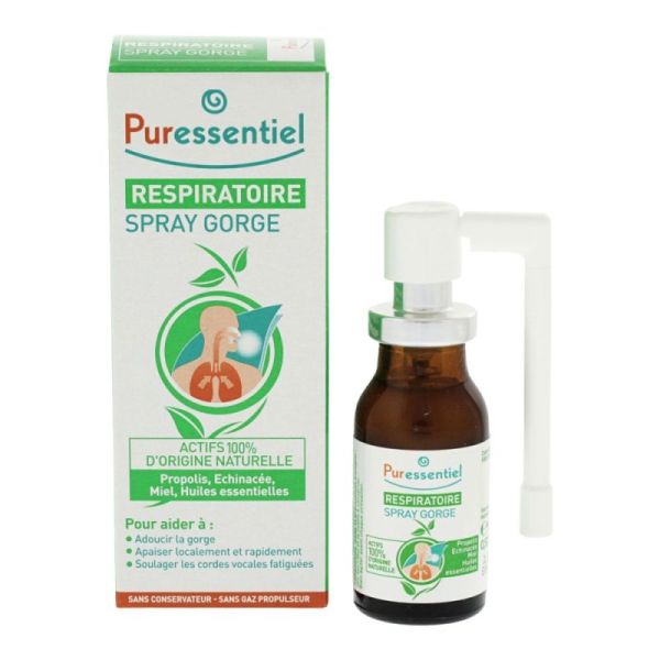 Puressentiel Respiratoire Spray Gorge 15ml