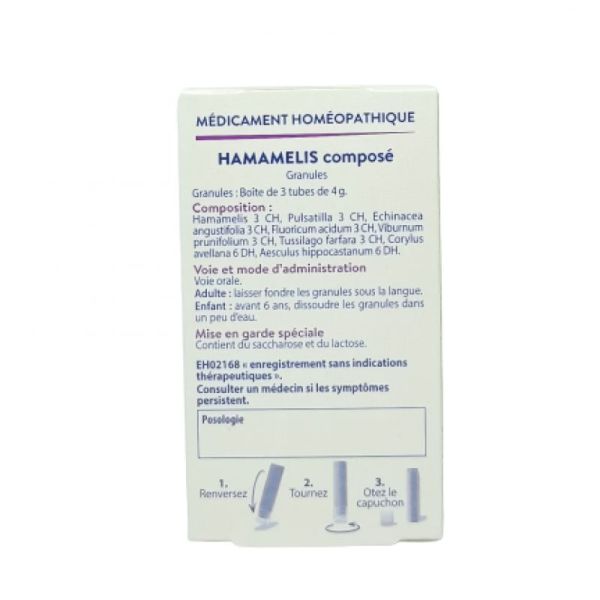 Hamamelis Compose boite de 3 tubes