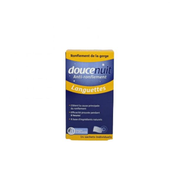 Doucenuit Languettes Anti-Ronflement 14 sachets