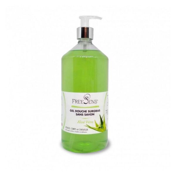 Gel Douche Surgras Aloé Vera 1Litre