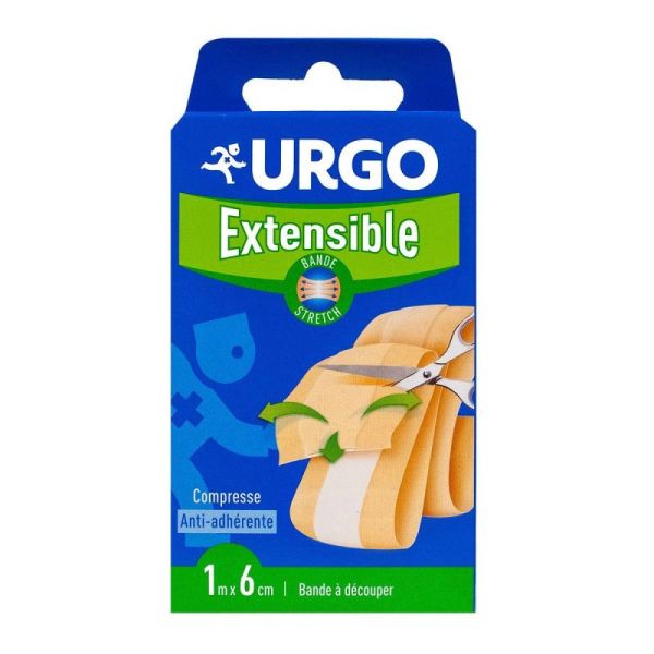 Urgo Extensible Bande Découpable 6cmx1m