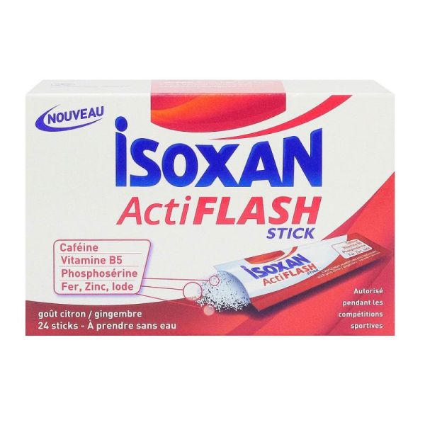 Isoxan Actiflash Poudre 24 sticks