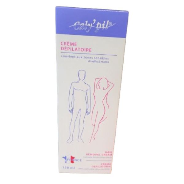 Caly'pil Crème Dépilatoire Tube 150 ml