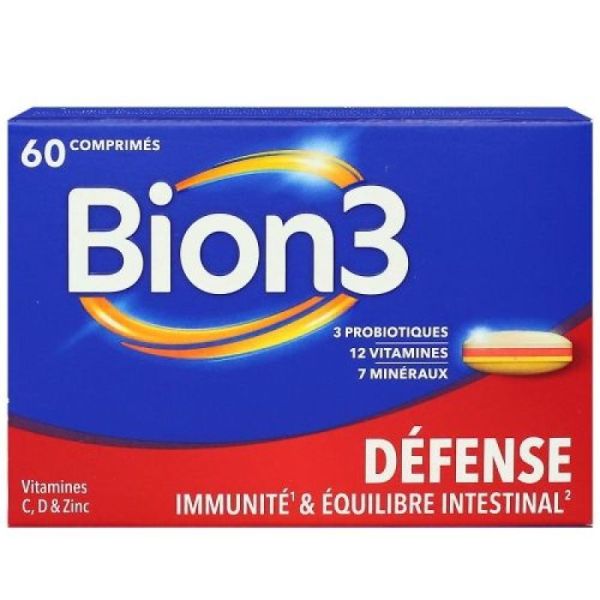 Bion 3 Defense Adulte Comprimé Boîte de 60 (75g)