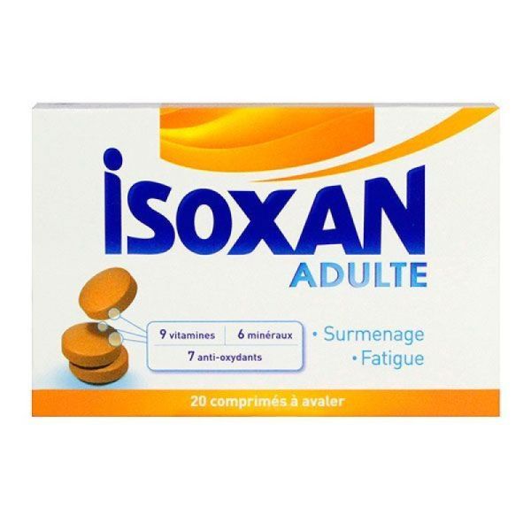 Isoxan Adulte Comprimés Boîte de 20