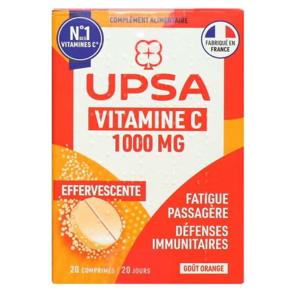 Upsa Vit C 1000 Cpr Eff 2t/10