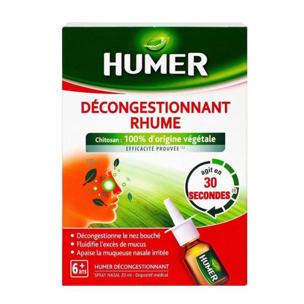Humer Decongestionnant Rhume