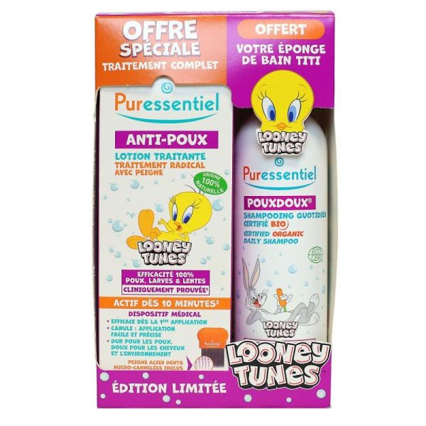 Puressentiel Poux Looney Shampoing Bio 200ml+lot