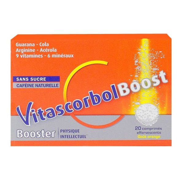 Vitascorbolboost   20 Comprimés Effervescents