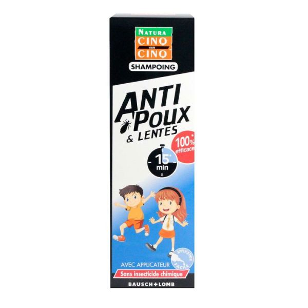 5/5 Anti-poux & Lentes Natura Shampooing Gel