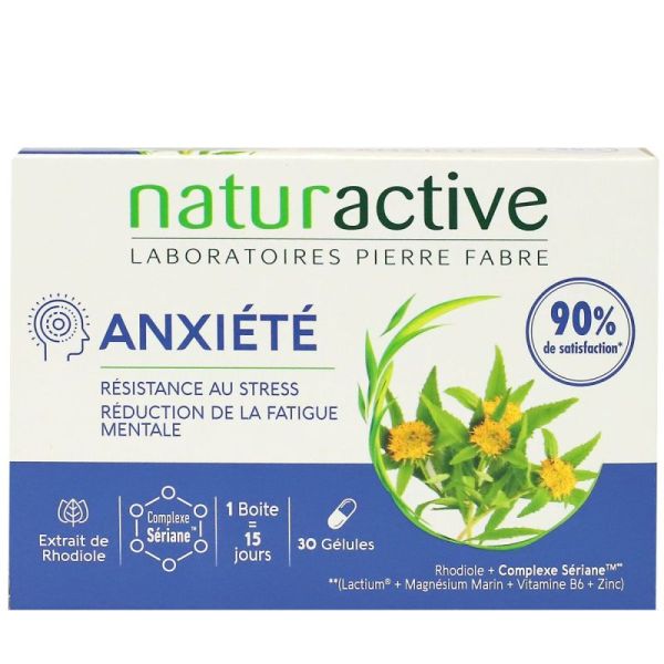Naturactive Anxiété 30 gélules