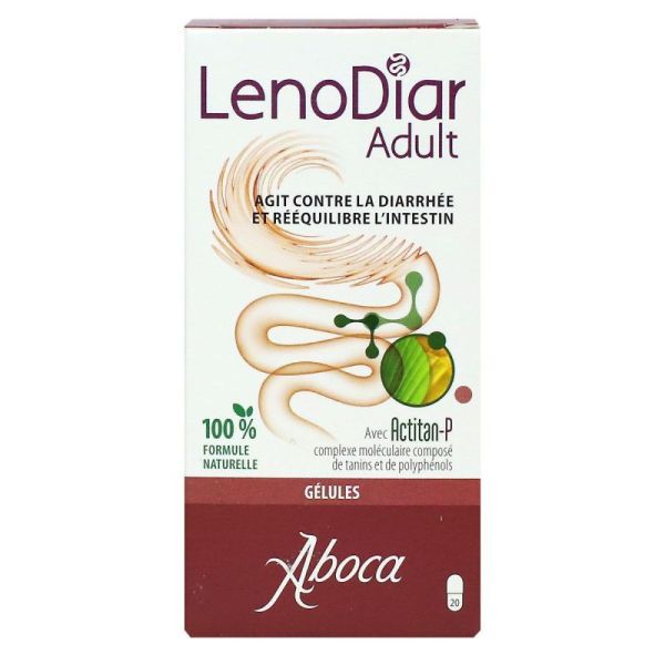 Lenodiar Adulte Gélules Boite de 20