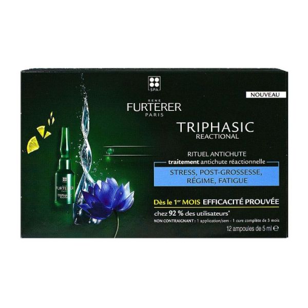 Furterer Triphasic Reaction Lot Chute 12a/5ml