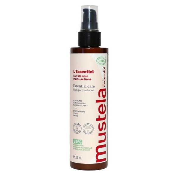 Mustela Essentiel Soin Vergetures Flacon 200 ml