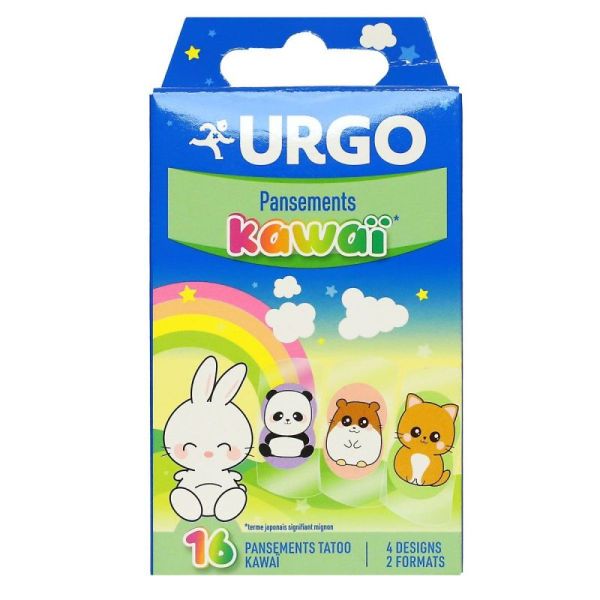 Urgo Kawai Pansements Boite de 16