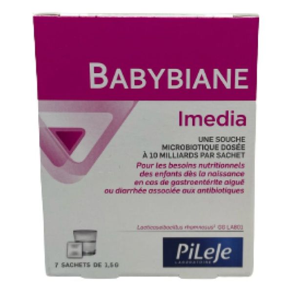 Babybiane Imedia Poudre 7 sachets 1,5g