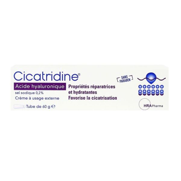 Cicatridine Crème Acide Hyaluronique Tube 30g