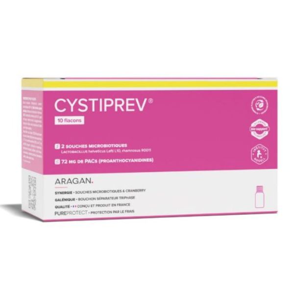 Cystiprev Solution Buvable 7 flacons 10ml