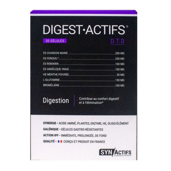 Digest actifs Boite de 30 gelules
