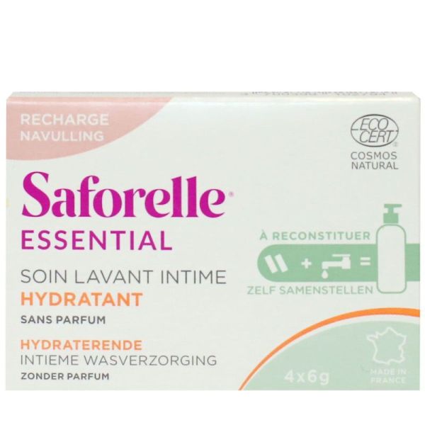 Saforelle Soin Lavant Intime Apaisant 4*6g