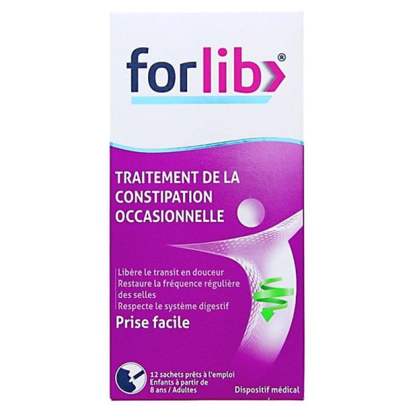 Forlib Constipation Occasionnelle 12 Sachets