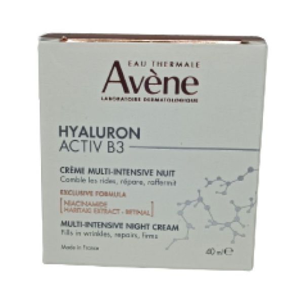 Avene Hyaluron Activ B3 Creme Multi-intesive Nuit Pot 40 ml