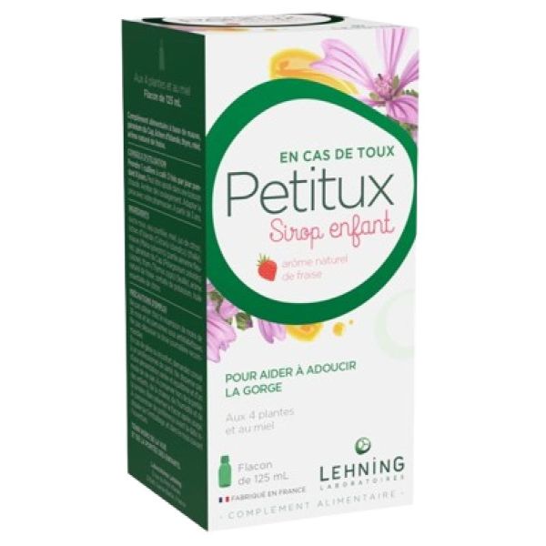 Petitux Sirop Pectoral Enfant Flacon 125ml