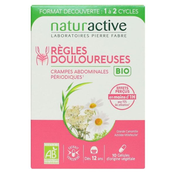 Naturactive Règles Douloureuses 10 gélules