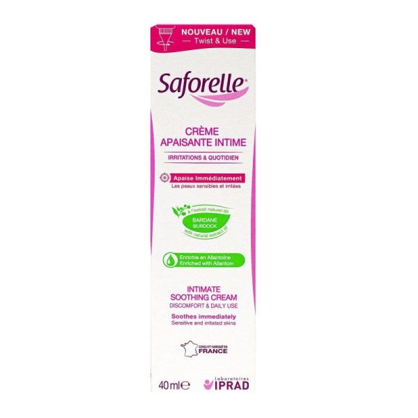 Crème Apaisante Intime Irritation 40ml