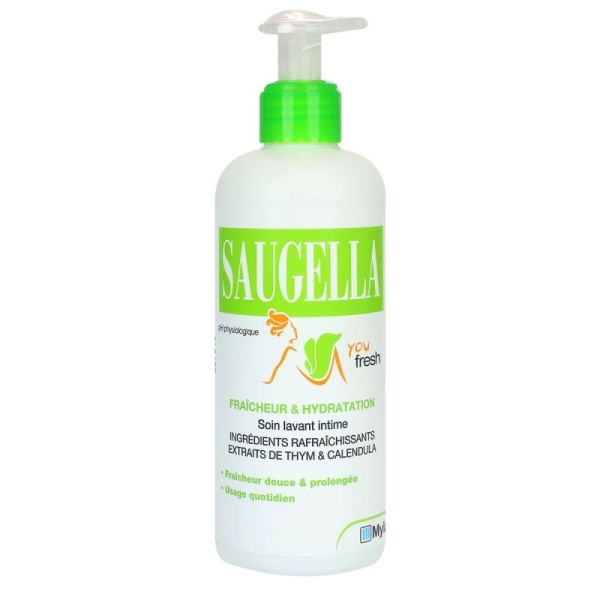 Saugella You Fresh Emulsion Lavant Hygiène Intime 200ml
