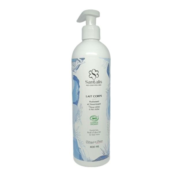 Lait Corps Hydratant Bio Flacon Pompe 400ml