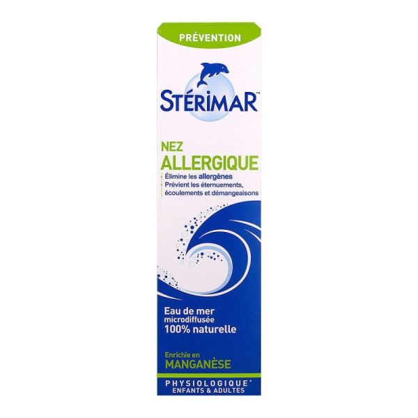 Sterimar Nez Allergique Solution Nasale Flacon Pulvérisateur 100 ml