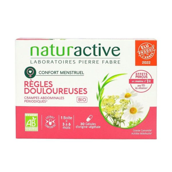 Regles Douloureuses Bio Naturactive Gélules Boite de 30