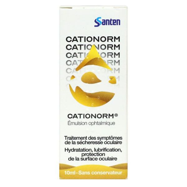 Cationorm Emul Ophtalm Séch Ocul Fl/10ml