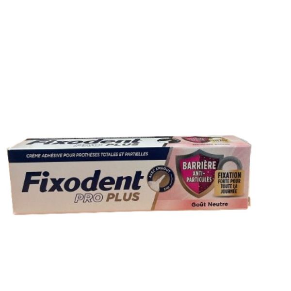 Fixodent Pro + M Techno Cr Adhés Neutre T/40g