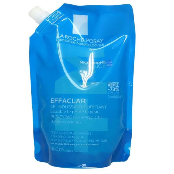 La Roche Posay Effaclar Gel Moussant Purifiant Eco recharge/400ml