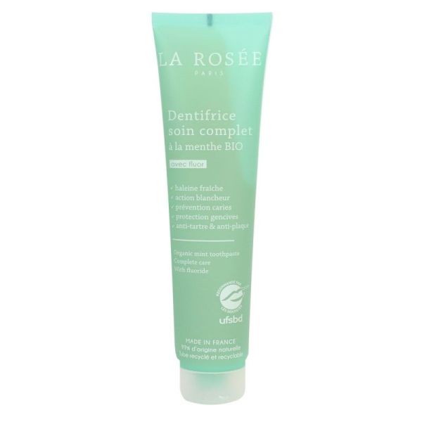 Dentifrice Soin Complet Menthe Bio 75ml