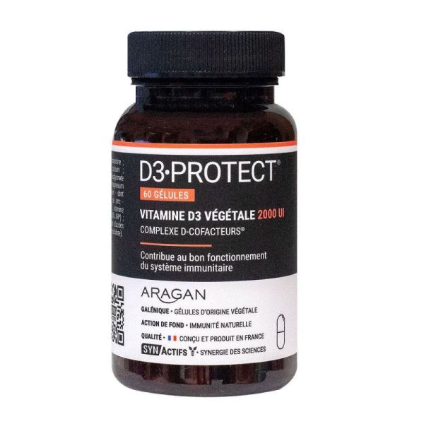 D3 Protect Gélules Boîte de 60 Gélules