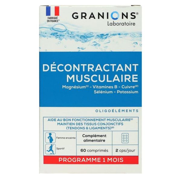 Décontractant Musculaire Boite de 60 comprimés