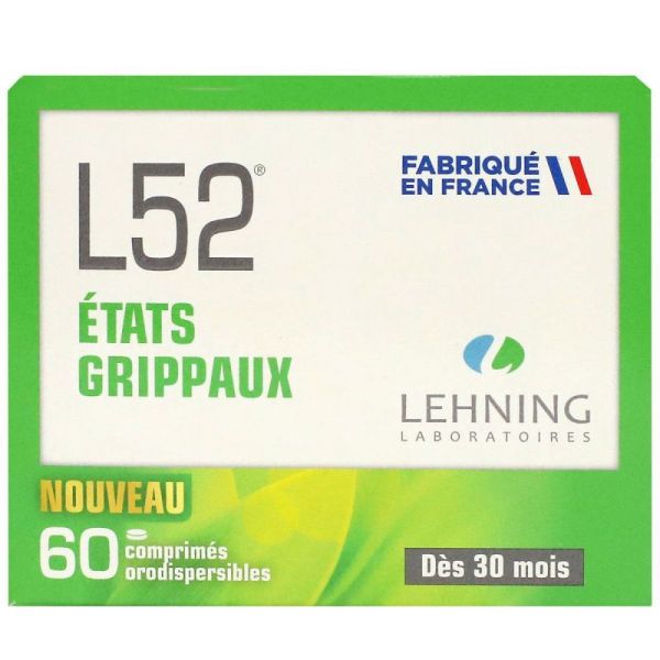 L52 COMPRIMES BOITE DE 60