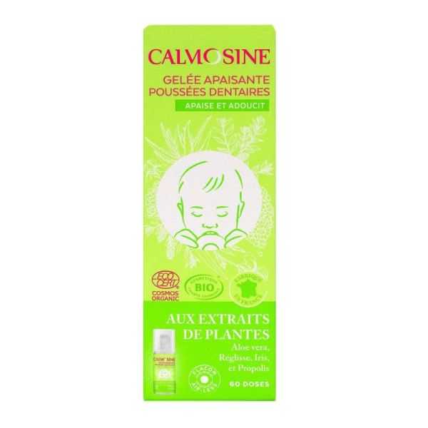 Calmosine Gelée Apaisante Poussée Dentaire Bio 15ml