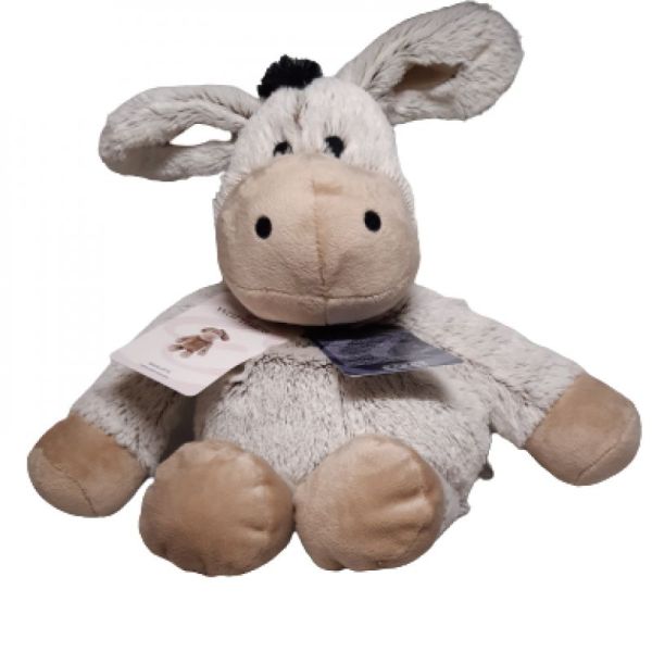 Peluche Bouillotte micro-ondable warmies âne pour enfant - Soframar