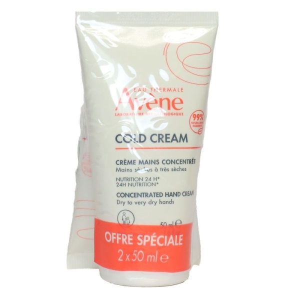 Avene Cold Cream Cr Mains Concentrée 2t/50ml