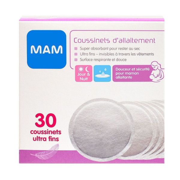 Mam Coussinet Allaitement Boîte de 30